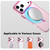 iPhone 17 Pro Max IMAK Candy Series Shockproof MagSafe Phone Case - Red