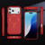 iPhone 17 Pro Max Imitation Original CD Texture Magsafe PC Hybrid TPU Phone Case - Red