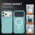 iPhone 17 Pro Max Imitation Original Magsafe PC Hybrid TPU Phone Case - Light Blue