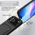 iPhone 17 Pro Max Integrated Card Bag Solid Color Liquid Silicone Phone Case Gen2 with Short Lanyard - Black iPhone 17 Pro Max Integrated Card Bag Solid Color Liquid Silicone Phone Case Gen2 with Short Lanyard - Black