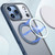 iPhone 17 Pro Max kalebol MagSafe Metal Ring Holder Phone Case - Blue iPhone 17 Pro Max kalebol MagSafe Metal Ring Holder Phone Case - Blue