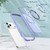 iPhone 17 Pro Max kalebol MagSafe Metal Ring Holder Phone Case - Light Purple iPhone 17 Pro Max kalebol MagSafe Metal Ring Holder Phone Case - Light Purple
