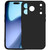 iPhone 17 Pro Max Kalebol Precise Cutouts Solid Color TPU Phone Case - Black