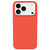 iPhone 17 Pro Max Kalebol Solid Color Simple All-inclusive Liquid Silicone Phone Case - Orange
