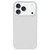 iPhone 17 Pro Max Kalebol Solid Color Simple All-inclusive Liquid Silicone Phone Case - White