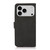 iPhone 17 Pro Max KHAZNEH Matte Texture Leather Phone Case - Black