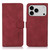iPhone 17 Pro Max KHAZNEH Matte Texture Leather Phone Case - Red iPhone 17 Pro Max KHAZNEH Matte Texture Leather Phone Case - Red
