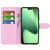 iPhone 17 Pro Max Litchi Texture Horizontal Flip Leather Phone Case with Holder - Pink
