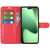 iPhone 17 Pro Max Litchi Texture Horizontal Flip Leather Phone Case with Holder - Red