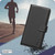 iPhone 17 Pro Max Litchi Texture RFID Anti-theft Leather Phone Case - Black