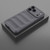 iPhone 17 Pro Max Magic Shield TPU + Flannel Phone Case - Dark Grey iPhone 17 Pro Max Magic Shield TPU + Flannel Phone Case - Dark Grey