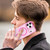 iPhone 17 Pro Max MagSafe Frosted Translucent TPU + PC Full Coverage Phone Case - Pink