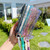 iPhone 17 Pro Max MagSafe Magnetic Clear Phone Case with Wrist Strap - White