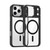 iPhone 17 Pro Max Metal Eyes Lens Ring MagSafe Anti-drop Phone Case - Black