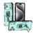 iPhone 17 Pro Max Metal Kickstand TPU Hybrid PC Phone Case - Green