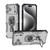iPhone 17 Pro Max Metal Kickstand TPU Hybrid PC Phone Case - Grey