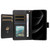 iPhone 17 Pro Max Multi Card Wallet Leather Phone Case with Strap - Black