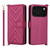 iPhone 17 Pro Max Multifunctional 6-Card Slots Leather Phone Case with Wrist Strap - Rose Red iPhone 17 Pro Max Multifunctional 6-Card Slots Leather Phone Case with Wrist Strap - Rose Red