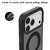 iPhone 17 Pro Max Mutural Armor Series MagSafe Magnetic Holder Phone Case - Dark Blue