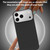 iPhone 17 Pro Max Nanofiber MagSafe Magnetic Phone Case - Brown