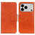 iPhone 17 Pro Max Nappa Texture Leather Case - Orange iPhone 17 Pro Max Nappa Texture Leather Case - Orange