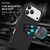 iPhone 17 Pro Max PC + TPU Magnetic Phone Case with Invisible Ring Holder - Black iPhone 17 Pro Max PC + TPU Magnetic Phone Case with Invisible Ring Holder - Black