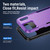 iPhone 17 Pro Max Pioneer Armor Heavy Duty PC + TPU Phone Case - Purple+Black iPhone 17 Pro Max Pioneer Armor Heavy Duty PC + TPU Phone Case - Purple+Black