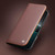 iPhone 17 Pro Max QIALINO Classic Gen2 Genuine Leather Phone Case - Brown