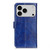 iPhone 17 Pro Max Retro Crazy Horse Texture Horizontal Flip Leather Phone Case - Blue