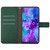 iPhone 17 Pro Max Rhombic Grid Texture Leather Phone Case - Green