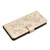 iPhone 17 Pro Max Rose Flower Embossing Pattern Leather Phone Case - Gold