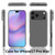 iPhone 17 Pro Max Scratchproof Acrylic TPU Phone Case - Transparent