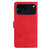 iPhone 17 Pro Max Seven Butterflies Embossed Leather Phone Case - Red
