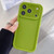 iPhone 17 Pro Max Shockproof Frame Frosted Precise Hole TPU Phone Case - Fluorescent Green