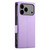 iPhone 17 Pro Max Side Buckle Magnetic Frosted Leather Phone Case - Purple iPhone 17 Pro Max Side Buckle Magnetic Frosted Leather Phone Case - Purple