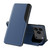 iPhone 17 Pro Max Side Display Flip Leather Phone Case - Blue