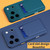 iPhone 17 Pro Max Skin Feel Card Contrast Color Button TPU Phone Case - White