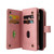 iPhone 17 Pro Max Skin Feel Multi Card Slots Zipper Wallet Leather Phone Case - Pink iPhone 17 Pro Max Skin Feel Multi Card Slots Zipper Wallet Leather Phone Case - Pink