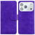 iPhone 17 Pro Max Skin Feel Pure Color Flip Leather Phone Case - Purple