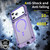 iPhone 17 Pro Max Skin Feel TPU + PC MagSafe Magnetic Phone Case - Transparent Purple iPhone 17 Pro Max Skin Feel TPU + PC MagSafe Magnetic Phone Case - Transparent Purple
