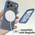 iPhone 17 Pro Max Skin Feel TPU Hybrid PC MagSafe Phone Case - Blue