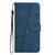 iPhone 17 Pro Max Skin-feel Stitching Leather Phone Case - Blue