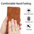 iPhone 17 Pro Max Skin-feel Stitching Leather Phone Case - Brown