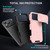 iPhone 17 Pro Max Sliding Camshield TPU + PC Phone Case - Pink