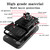 iPhone 17 Pro Max Sliding Camshield TPU+PC Phone Case with Card Slot - Blue