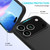 iPhone 17 Pro Max Solid Color Silicone Phone Case - Black