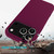 iPhone 17 Pro Max Solid Color Silicone Phone Case - Violet