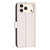 iPhone 17 Pro Max Square Texture Leather Phone Case - Beige