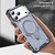 iPhone 17 Pro Max Straship MagSafe TPU Hybrid PC Phone Case - Gray iPhone 17 Pro Max Straship MagSafe TPU Hybrid PC Phone Case - Gray