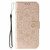 iPhone 17 Pro Max Sun Mandala Embossing Leather Phone Case - Rose Gold